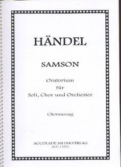 Samson. Oratorium in 3 Teilen 