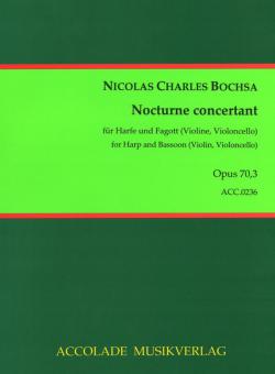 Nocturne concertant G-Dur op.70,3 