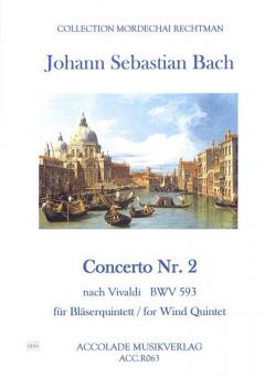 Concerto Nr.2 d-moll BWV 593 nach Vivaldi 