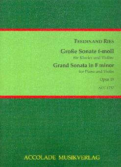 Sonate op. 19 f-moll 
