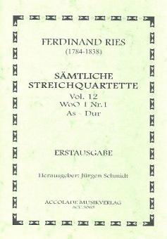 Quartett Nr. 12 WoO 1 Nr. 1 As-Dur 