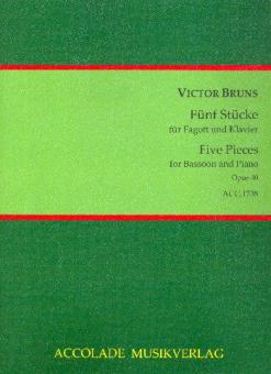 5 Stücke op. 40 