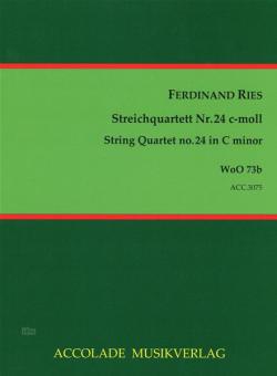 Quartett Nr. 24 WoO 73b c-moll 