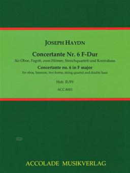 Concertante Nr.6 Hob.II/F9 F-Dur 