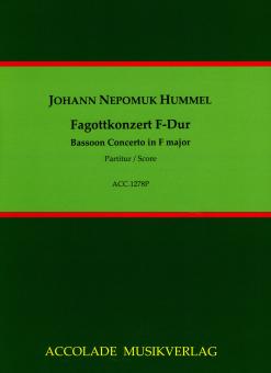 Konzert F-Dur für Fagott und Orchester 