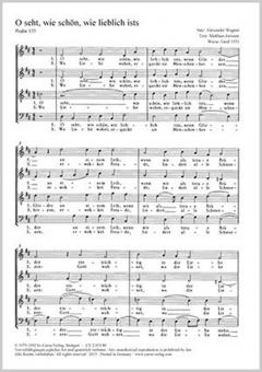 O seht, wie schön, wie lieblich ists 