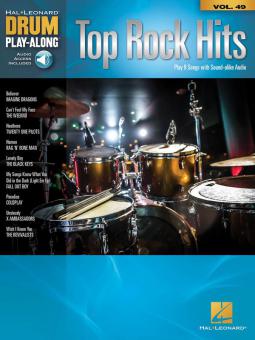 Drum Play-Along Vol. 49: Top Rock Hits 