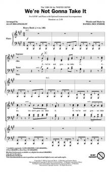 We're Not Gonna Take It Standard