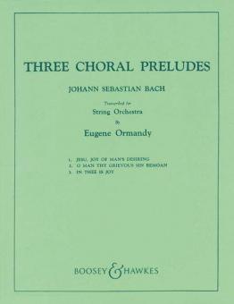 3 Chorale Preludes 