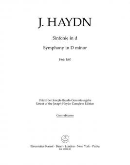Sinfonie d-Moll Hob. I:80 