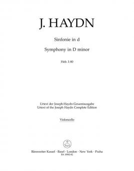 Sinfonie d-Moll Hob. I:80 
