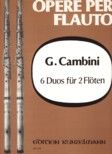 6 Duos für 2 Flöten 