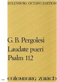 Laudate pueri Psalm 112 