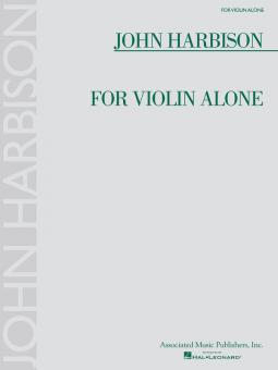 For Violin Alone 