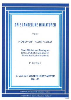 3 Landelijke Miniaturen op. 24 