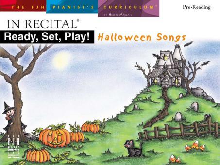Ready Set Play Halloween Songs Piano Book 