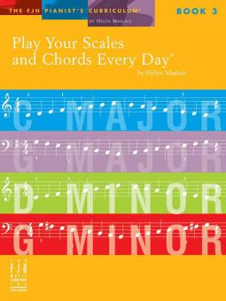 Play Your Scales & Chords Every Day - Book 3 