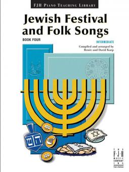Jewish Festival & Folk Songs Book 4 Intermediateo 