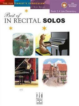 Best of in Recital Solos Book 3 