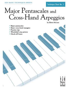 Basic Technique Sheet 1 Major Pentascales & Arps Standard
