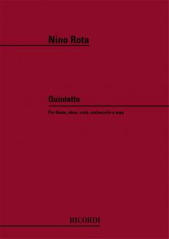 Quintetto Score Flute Oboe Viola Violoncello Harp 