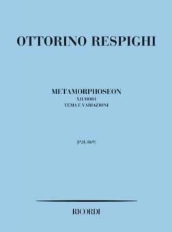 Metamorphoseon No.12 Tema E Variazioni Score 