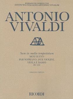 Sum In Medio Tempestatum RV632 Score Critical Edition 