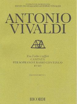 Tra L'erbe I Zeffiri RV669 Score and Parts Critical Edition 