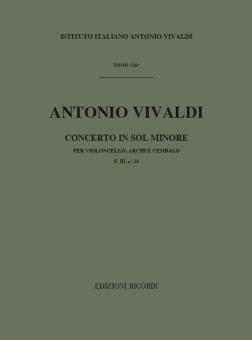 Concerto G Minor RV416 
