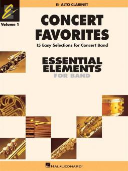 Concert Favorites Vol. 1 Eb Alto Clarinet 