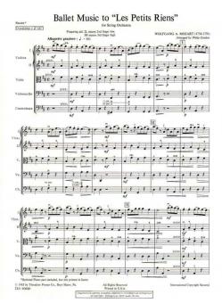 Ballet Music to Les Petits Riens 