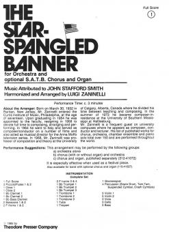 The Star Spangled Banner 