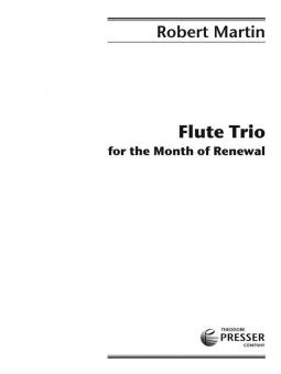 Flute Trio for the Month of Renewal 