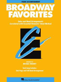 Essential Elements Broadway Favorites - Piano Acc 