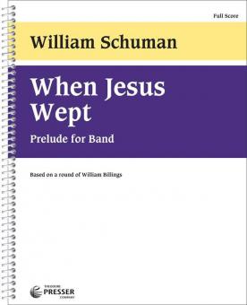 When Jesus Wept 
