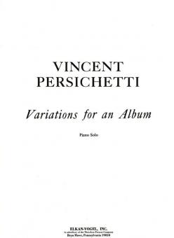 Variations for An Album 