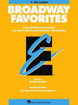 Essential Elements Broadway Favorites - Bass Clar 
