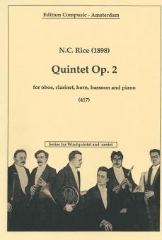 Quintet Op. 2 (1898) 