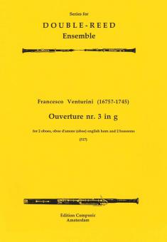 Overture Nr.3 In G 