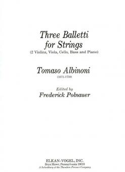 Three Balletti for Springs 