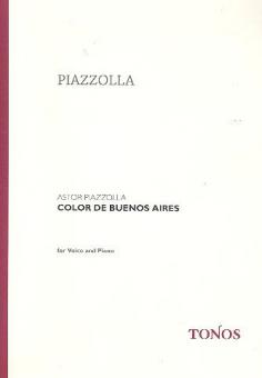 Color De Buenos Aires für Gesang und Klavier 