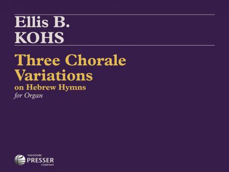 3 Chorale Variations 