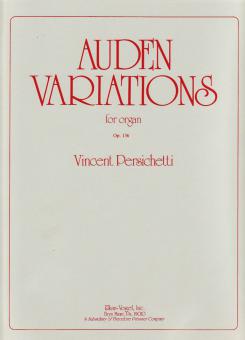 Auden Variations, Op. 136 