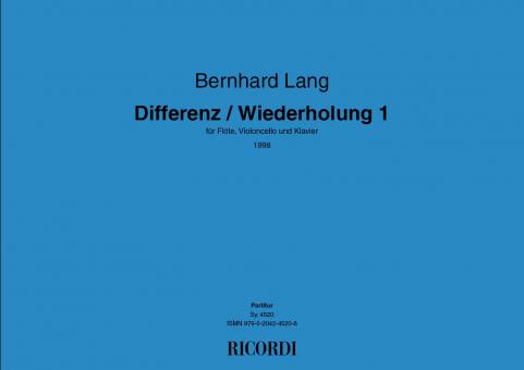 Differenz / Wiederholung 1 