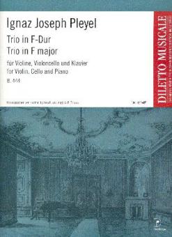 Trio in F-Dur B.444 