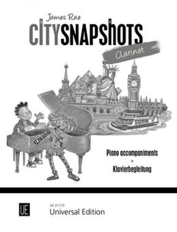 City Snapshots Clarinet - Klavierbegleitung 