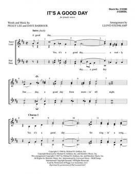 It's a Good Day Standard