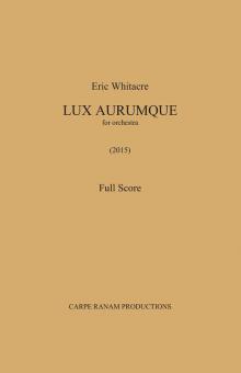 Lux Aurumque - Full Orchestra 