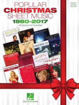 Popular Christmas Sheet Music - 1980-2017 