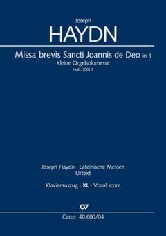 Missa brevis Sti. Joannis de Deo - XL im Großdruck 